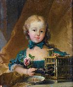 Francois Boucher Playing with a Goldfinch Germany oil painting artist